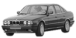 BMW E34 P1D5A Fault Code