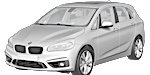BMW F45 P1D5A Fault Code